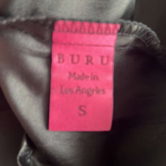 BURU shirt dress size small black and green - Picture 8 of 8